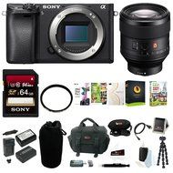 Sony a6300 Mirrorless Camera (Body Only) +Sony FE 85mm f/1.4 GM Lens w/64GB ACC N2
