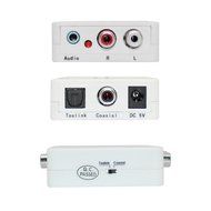 J-Tech Digital &reg; Optical SPDIF Toslink / Coaxial Digital to Analog Audio Decoder Converter with PCM , 5.1 Dolby... N16