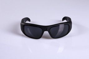 GoVision water-resistant black APOLLO 1080p slim design video recording sunglasses with UV lenses, built-in rechargeable... N2