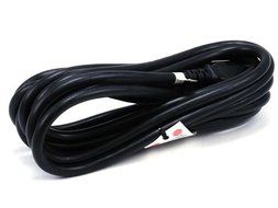 C&amp;E 3 PCS, Power Cord Cable w/ 3 Conductor 14AWG PC Power Connector Socket (C13/5-15P) Black 1 Feet, CNE591452 N11
