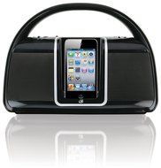 GPX Bi100B Portable Boombox AM/FM Radio with Dock for iPod N2