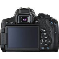 Canon EOS Rebel T6i SLR Camera + Canon EF-S 18-55mm f/3.5-5.6 IS STM Lens + 0.43X Wide Angle Lens + 2.2x Telephoto... N4
