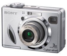 Sony Cybershot DSC-W7 7.2MP Digital Camera with 3x Optical Zoom (OLD MODEL) N3