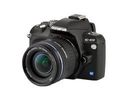 Olympus Evolt E410 10MP Digital SLR Camera with 14-42mm f/3.5-5.6 and 40-150mm f/4.0-5.6 Zuiko Lenses N2