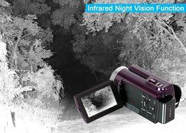 Video Camcorders, Besteker Portable Digital Video Camera Max 20.0 MP 1080P Camcorder HD Support WIFI and IR 3.0... N7