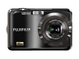 Fujifilm FinePix AX200 12 MP Digital Camera with 5x Wide Angle Optical Zoom and 2.7-Inch LCD (Black) N3