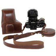 xhorizon TM FL1 Full Protection Bottom Opening Version Protective Leather Camera Case Bag with Tripod Design for... N74