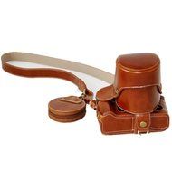 xhorizon TM FL1 Full Protection Bottom Opening Version Protective Leather Camera Case Bag with Tripod Design for... N75