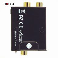 Digital to Analog Audio Converter with Toslink Cable and UL Power Adapter Accessory Supports PCM / LPCM Toslink... N2