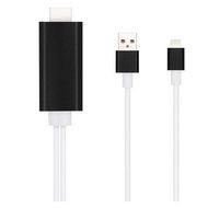 Lightning to HDMI Cable, ONSEMI Lightning to HDMI Cable 6.5Ft Lightning MHL to HDMI Cable 1080P HDTV Adapter For... N12