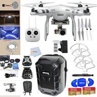 DJI Phantom 3 Professional Quadcopter Drone with 2.7K HD Video Camera. Bundle Includes: Ultimaxx Hard-shell Backpack...