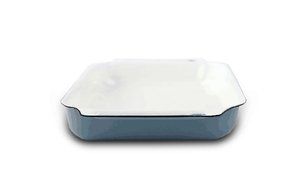 Finex Kitchen Premium Porcelain Enameled Steel Collection - Life Series (Blue) - Loaf Pan Roasting Casserole pan N25