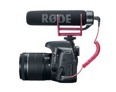 Canon EOS Rebel T6i Video Creator Kit with 18-55mm Lens, Rode VIDEOMIC GO and Sandisk 32GB SD Card Class 10 -... N3