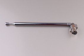 Push on Male F Type Coaxial Coax Telescopic FM Antenna for Home Theater AV A/V Receiver and the earlier Bose Radios... N6