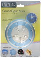 Homedics Sound Spa Mini Portable Sound Machine, Pink N4