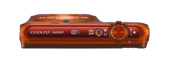 Nikon Digital Camera COOLPIX S6500 OR Orange S6500OR N2