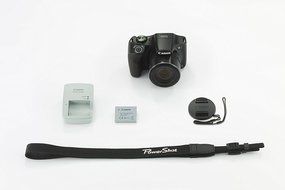 Canon PowerShot SX530 HS 16.0 MP CMOS Digital Camera with 50x Optical Image Stabilized Zoom (24&ndash;1200mm) and 3-... N6