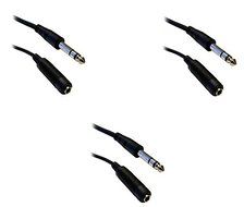 C&amp;E CNE40384 25-Feet 1/4-Inch Stereo Extension Cable, TRS, Balanced, 1/4-Inch Male to 1/4-Inch Female N10