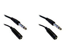 C&amp;E CNE40384 25-Feet 1/4-Inch Stereo Extension Cable, TRS, Balanced, 1/4-Inch Male to 1/4-Inch Female N11