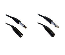 C&amp;E CNE40384 25-Feet 1/4-Inch Stereo Extension Cable, TRS, Balanced, 1/4-Inch Male to 1/4-Inch Female N12