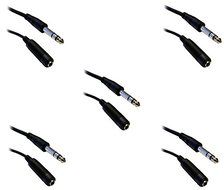 C&amp;E CNE40384 25-Feet 1/4-Inch Stereo Extension Cable, TRS, Balanced, 1/4-Inch Male to 1/4-Inch Female N13