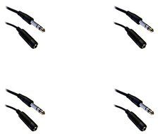 C&amp;E CNE40384 25-Feet 1/4-Inch Stereo Extension Cable, TRS, Balanced, 1/4-Inch Male to 1/4-Inch Female N16