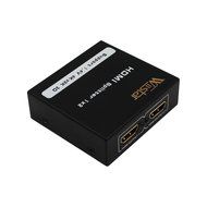 Mini HDMI Splitter 1x2 Amplifier Dual Display Full HD 1080P 3D HDCP for PS3 Xbox TV Support 1.4V 4Kx2K 3D With... N4