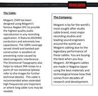 3 Foot RCA Cable Pair - Mogami 2549 Neglex High-Def. Audio Interconnect Cable with Premium Gold plated Locking... N3