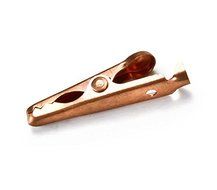 Solid Copper Alligator Clips (4 pack) Crocodile Jaw Soldering Heat Sink &amp; DIY Test Clip Wire Connector Rated for... N3