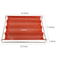 Yilove Non-stick Perforated Silicone Bread Baking Mold,4 loaf Molds N18