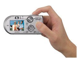 Sony Cybershot DSCP100 5.1MP Digital Camera with 3x Optical Zoom N2
