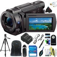 Sony FDR-AX33 4K Ultra HD Handycam Camcorder + Pixi-Advanced Accessory Kit N2