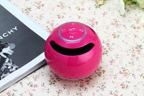 Black - LED Bluetooth 3.0 Stereo Speaker With Mic Radio &amp; MP3 All in One Free SD card included N2