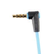 Conwork Pack of 2 - 3.5mm Stereo Auxiliary Audio Cable Male to Male For iPhone, iPad or Smartphones 90 Degree... N8