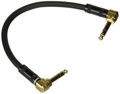 Monoprice 601100 8-inch Premier Series 1/4-Inch Male Right Angle-Inch Male Right Angle 16AWG Cable (Gold Plated)