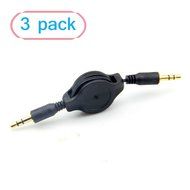 3.5mm Auxiliary Cable 3.5mm Cable For iPod, iPhone, Car Stereo, MP3 Etc (3 Pack) N5