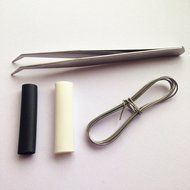 Timibis@ 3 Pole 3.5mm Male Repair headphone Jack Plug Metal Audio Soldering &amp; Spring Tool Kits N3