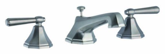 Design House 522730 Barcelona Wide Spread Lavatory Faucet, Satin Nickel by Design House
