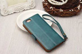 IPHONE 5SE CASE, Aroko 5S CASE Premium PU Leather Wallet Cover with Card Slots and Stand Function for Apple iPhone... N16