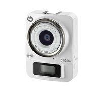HP Life Cam (lc100w) Mini 4k Full HD 1080p Water Resistant Camera with Waterproof Case, White (HPD-LC100W-VP) N2