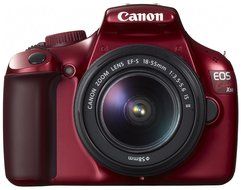 Canon Digital SLR Camera EOS Kiss X50 with EF-S18-55mm IS II Lens Kit (Black) - International Version (No Warranty) N7