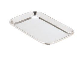 Size 10, Mayo Tray, Non-Perforated, 10" x 61/2" x 23/32"