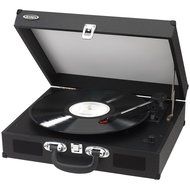 Jensen Portable 3-Speed Stereo Turntable with Built-In Speakers, Fully Automatic Return Tone Arm &amp; Auxiliary Input... N2