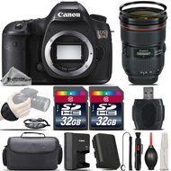 Canon EOS 5DS DSLR 50.6MP Full-Frame CMOS Camera + Canon EF 24-70mm f/2.8L II USM Lens + 64GB Storage + Wrist...