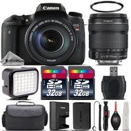 Canon EOS Rebel T6s DSLR Built-In Wi-Fi with NFC Camera + 18-135mm IS STM Lens + 64GB Storage + LED Kit + Case...
