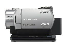 Sony DCR-SR300 6.1MP 40GB Hard Disk Drive Handycam Camcorder with 10x Optical Zoom N4
