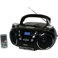 Jensen CD750 Portable AM/FM Stereo CD Player with MP3 Encoder/Player (Black)