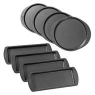 Easy Layers Rectangular Loaf Pans &amp; 8" Round Cake Pans Rainbow Ombre Effects N2