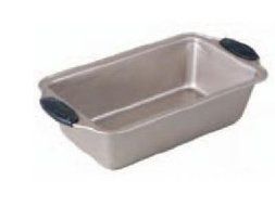 Gibson Oster Lexton 9-Inch by 5-Inch Loaf Pan, Champagne