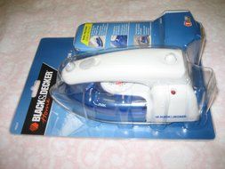 Black &amp; Decker X50 Travel Pro Iron, White N3